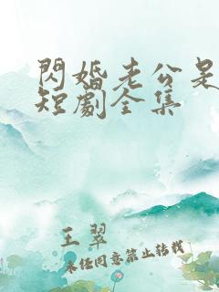 闪婚老公是豪门短剧全集