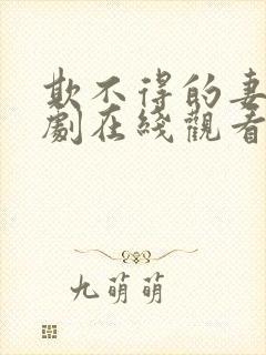 欺不得的妻子短剧在线观看