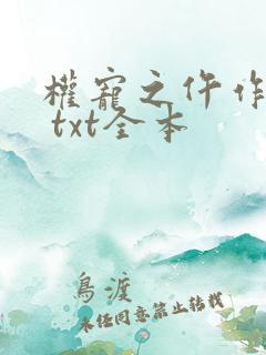 权宠之仵作医妃 txt全本