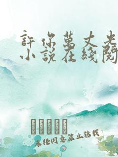 许你万丈光芒好小说在线阅读