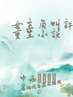 女主角叫许清欢重生小说