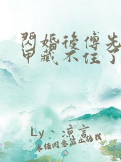 闪婚后傅先生马甲藏不住了短剧完整版