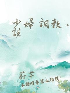 少妇 调教 小说