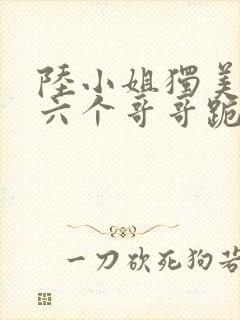 陆小姐独美后,六个哥哥跪求原谅章节