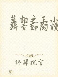 万相之王小说最新章节阅读免费