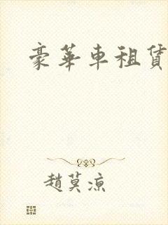 豪华车租赁公司