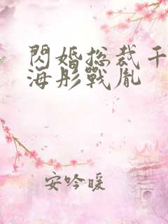 闪婚总裁千亿宠海彤战胤