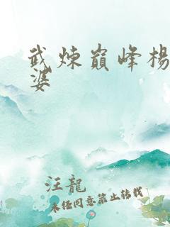 武炼巅峰杨开老婆
