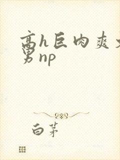 高h巨肉爽文男男np