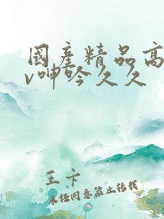 国产精品高潮av呻吟久久