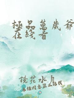 极品万岁爷小说在线看