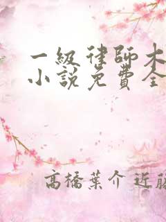 一级律师木苏里小说免费全文下载