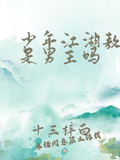 少年江湖敖瑞鹏是男主吗