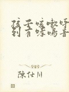孩子咳嗽呼吸听到有哮鸣音