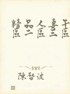 精品人妻午夜一区二区三区av