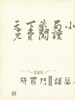 天下藏局小说的免费阅读
