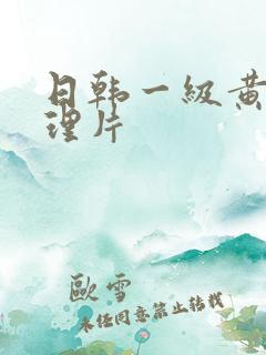 日韩一级黄色伦理片