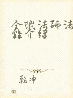 全职法师法系技能介绍