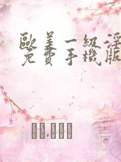 欧美一级淫片a免费手机版动