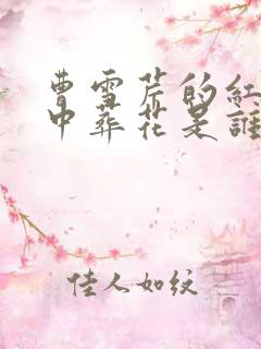 曹雪芹的红楼梦中葬花是谁