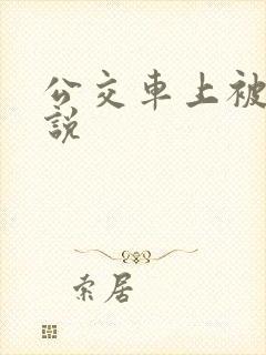 公交车上被摸小说