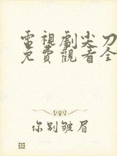 电视剧尖刀战士免费观看全集高清