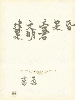 建文帝是昏君还是明君
