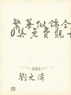 繁华似锦全集40集免费观看完整版