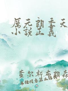 厉元朗季天侯的小说正义