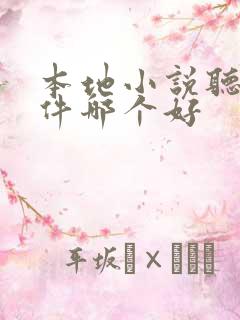 本地小说听书软件哪个好