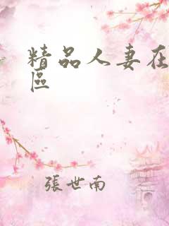 精品人妻在线二区