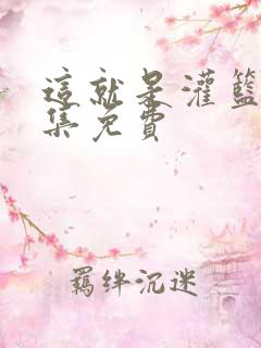 这就是灌篮4全集免费