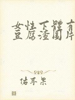 女性下体有白色豆腐渣图片