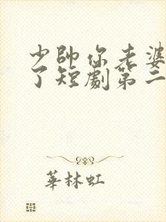 少帅你老婆又跑了短剧第二季