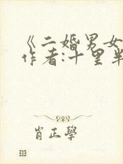 《二婚男女》 作者:十里半