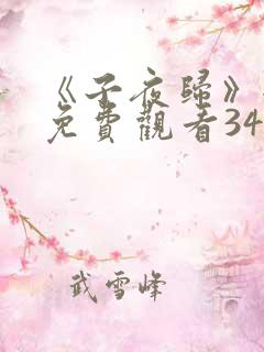 《子夜归》全集免费观看34