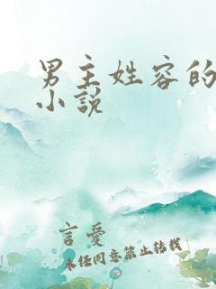 男主姓容的古言小说