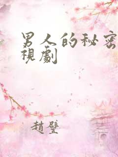 男人的秘密 电视剧