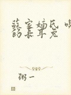 苏家嫡氏 吃肉的长耳兔