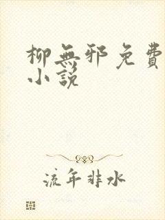 柳无邪免费阅读小说