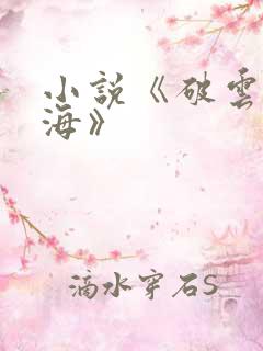 小说《破云2吞海》