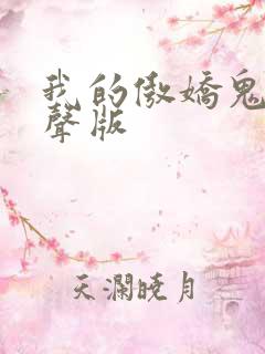我的傲娇鬼夫有声版