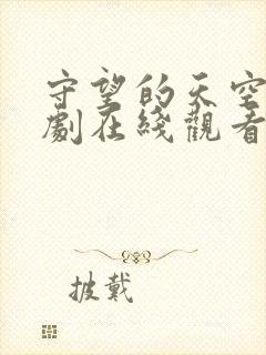 守望的天空电视剧在线观看