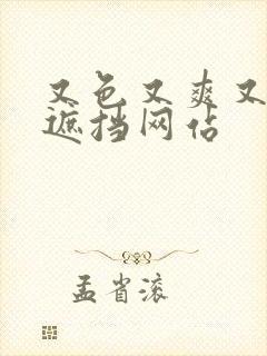 又色又爽又黄无遮挡网站