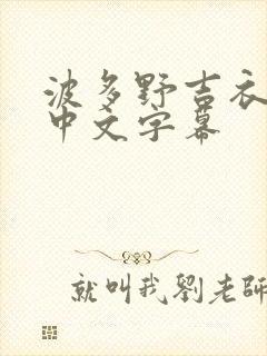 波多野吉衣在线中文字幕