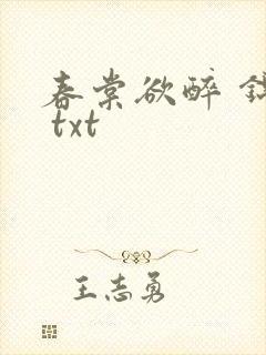 春棠欲醉 锦一 txt