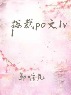 总裁po文1v1