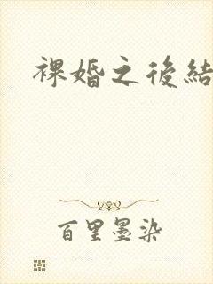 裸婚之后结局