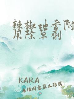 辣椒地香附子专用除草剂