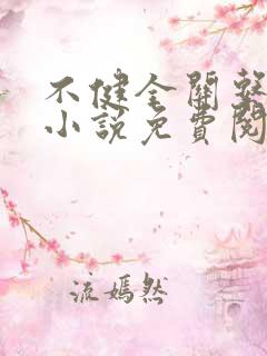 不健全关系原著小说免费阅读